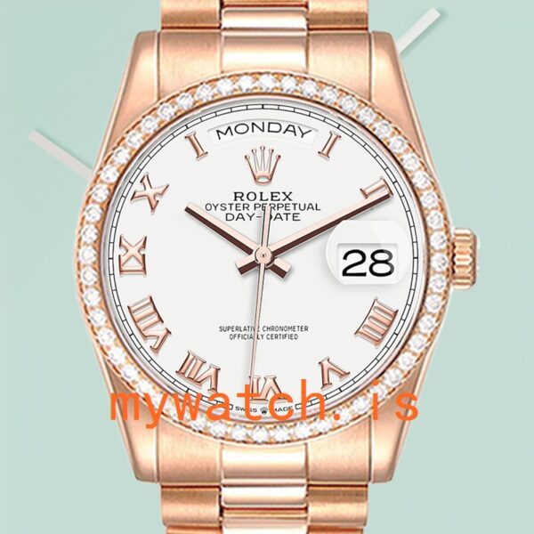 Rolex Day-Date 36mm m128345rbr-0054 Mens President Bracelet: A Symbol of Prestige and Precision