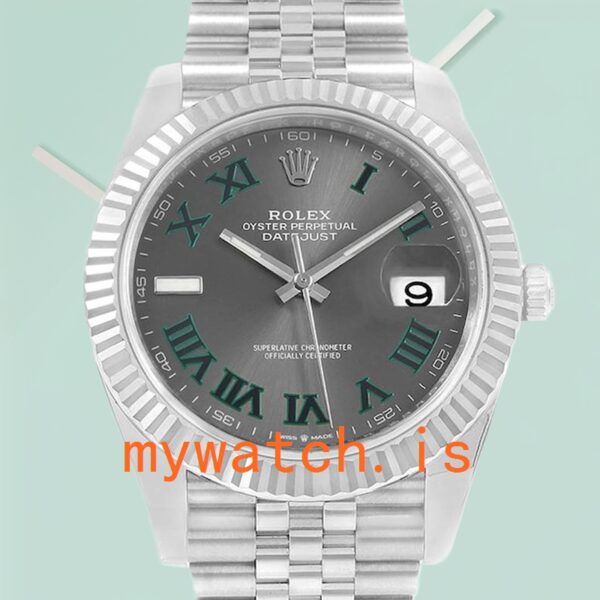 Rolex Datejust Men's m126334-0011 41mm Silver-tone Stainless Steel: A Timeless Masterpiece
