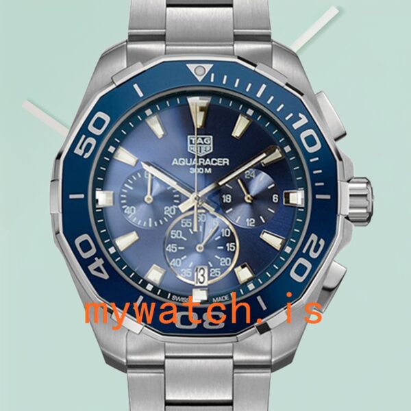Tag Heuer Carrera 43mm Men CAY111B.BA0927 Silver-tone Stainless Steel: Genuine vs. Replica