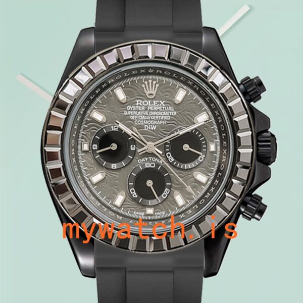 Rolex Daytona 40mm Mens 116589 Black-tone Grey Dial: Genuine vs. Replica
