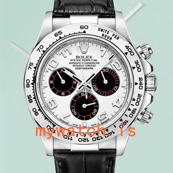 Rolex Daytona 116519 Mens 40mm Leather Strap: Genuine vs. Replica Analysis