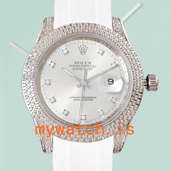 Rolex Day-Date 36mm Mens m128345rbr-0040 President Bracelet Rose Gold-tone: Genuine vs. Replica