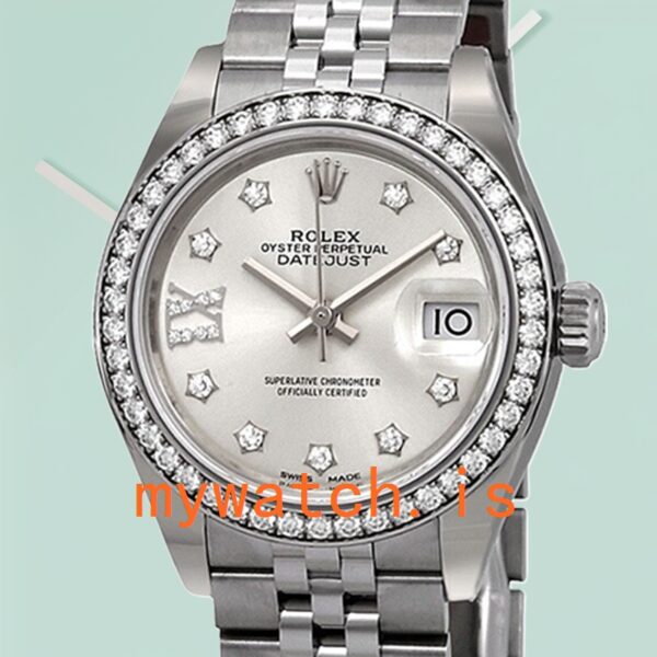 Rolex Datejust Ladies 28mm m279384rbr-0021 Automatic: Genuine vs. Replica Analysis