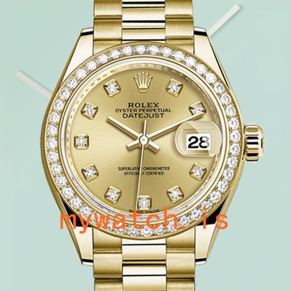 Rolex Day-Date Mens 218206 41mm Automatic: Genuine vs. Replica