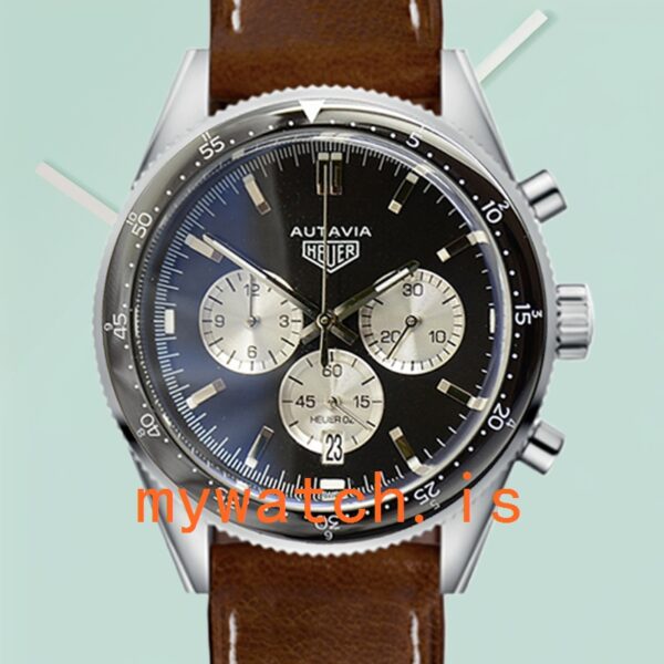 Tag Heuer Autavia 43mm CBE2110-002 Men Quartz Black Dial: Genuine vs. Replica