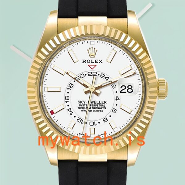 Rolex Sky-Dweller 42mm Mens m326238-0006 White Dial: A Masterpiece of Horology