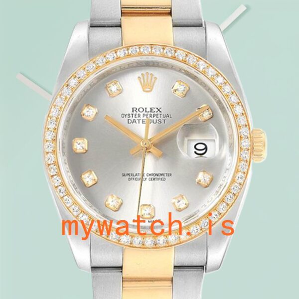 Rolex Datejust 116243SDO 36mm Mens Automatic Silver Dial: Authentic vs. Replica