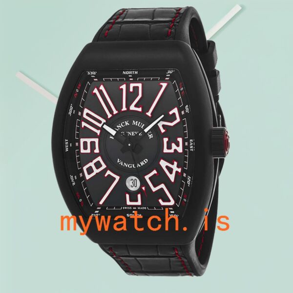 Franck Muller Vanguard Mens 45SCBLKBLKWHT 45mm Titanium: A Masterpiece of Horology