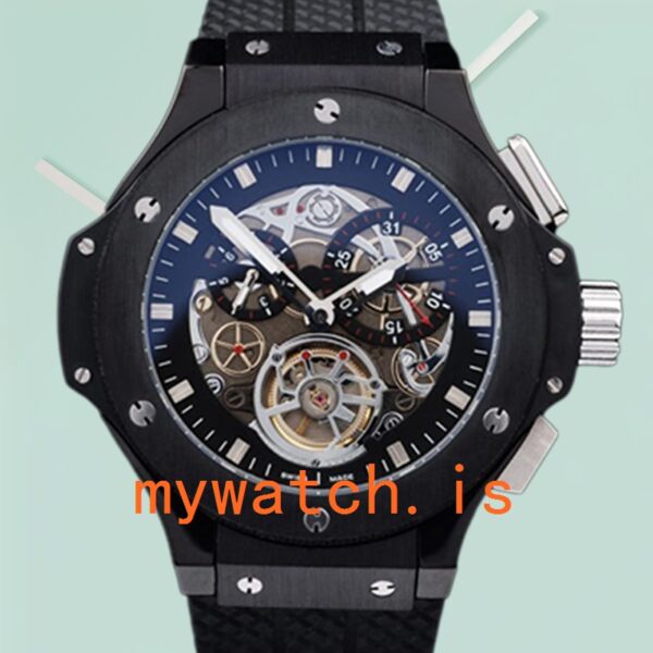 Hublot Big Bang Men BigbangSKSR-001 48mm Automatic Rubber Band: A Masterpiece of Luxury and Innovation