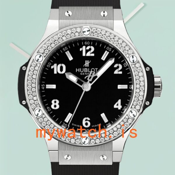 Hublot Big Bang 38mm 361.SX.1270.RX.1104 Ladies Silver-tone: Genuine vs. Replica