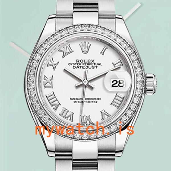 Rolex Datejust m279384rbr-0020 28mm Ladies Automatic: Authentic vs. Replica