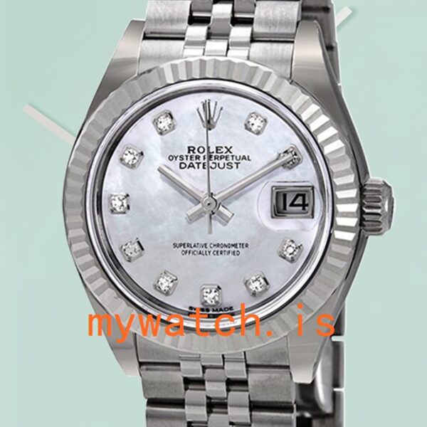 Rolex Datejust 28mm Ladies M279174-0009 Stainless Steel: Genuine vs. Replica Analysis