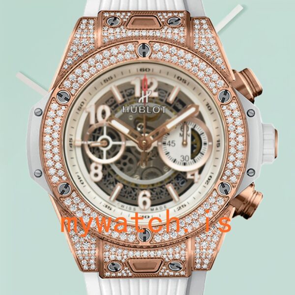 Hublot Big Bang 441.OE.2010.RW.1704 Men 44mm Diamond Bezel: Genuine vs. Replica