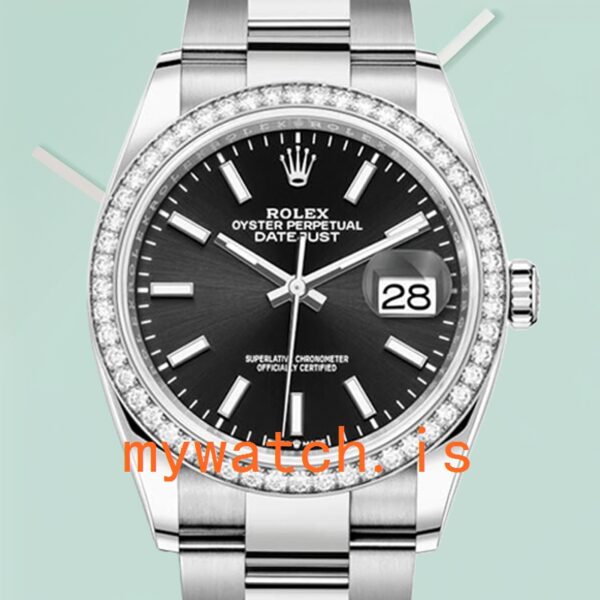 Rolex Datejust m126284rbr-0008 Ladies 36mm Diamond Bezel: A Timeless Elegance