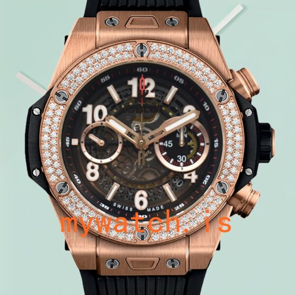 Hublot Big Bang Men 44mm 411.OX.1180.RX.1104 Black Dial: A Masterpiece of Luxury and Precision