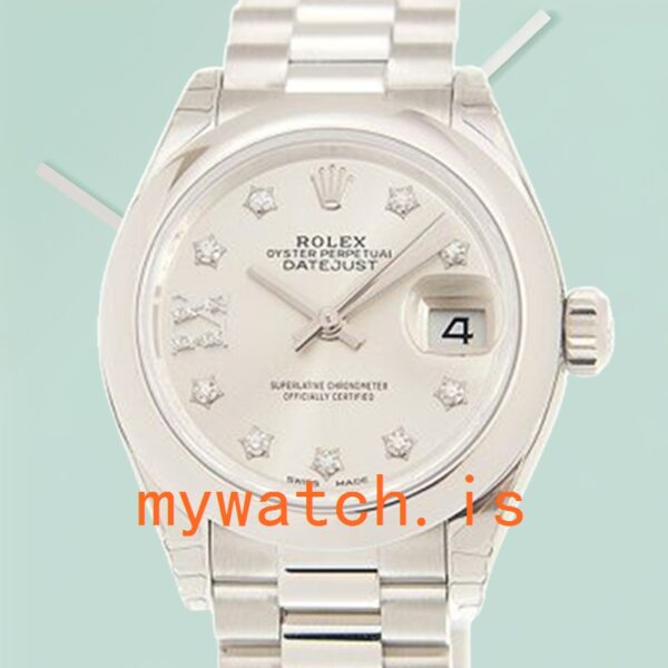 Rolex Datejust 28mm Ladies m279166-0001 Silver-tone: A Timeless Elegance