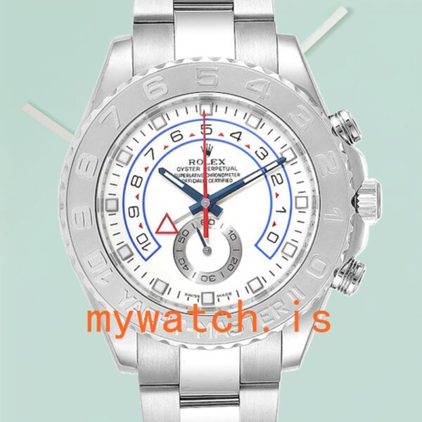 Rolex Yacht-Master Men's 44mm 116689-0001 Silver-Tone Stainless Steel: A Timeless Marvel
