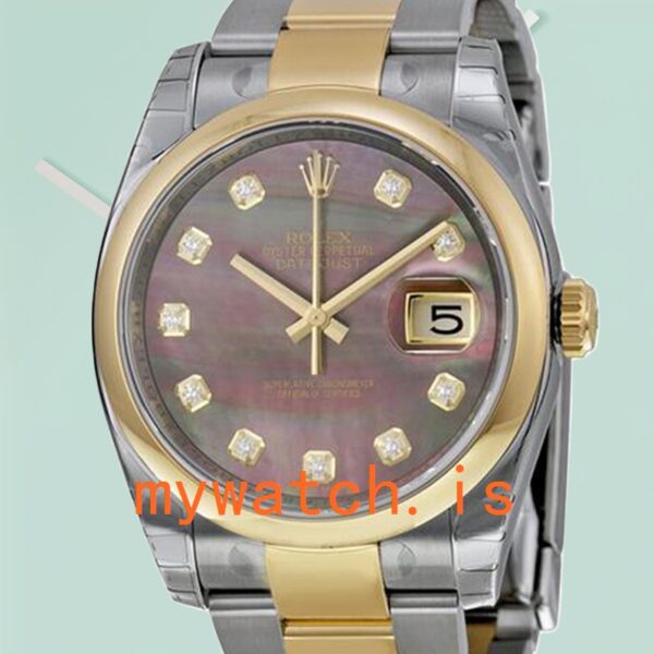 Rolex Datejust Men's 116203BKMDO 36mm Automatic Oyster Bracelet: A Timeless Classic