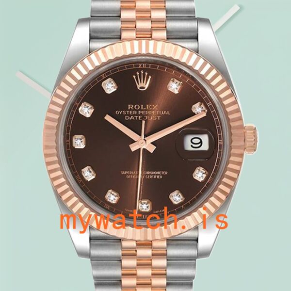 Rolex Datejust 41mm m126331-0004 Mens Silver-tone: A Timeless Elegance