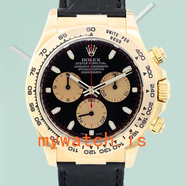 Rolex Daytona 116518 40mm Mens Automatic Gold-tone: Genuine vs. Replica